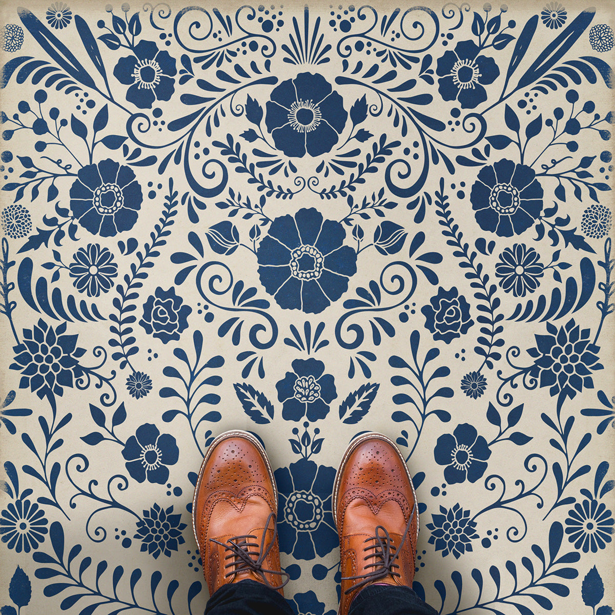 Pattern 36 - Liddell Vinyl Floorcloth