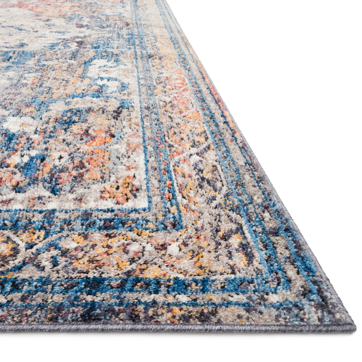 Loloi Dante Multi/Stone Power Loomed Rug