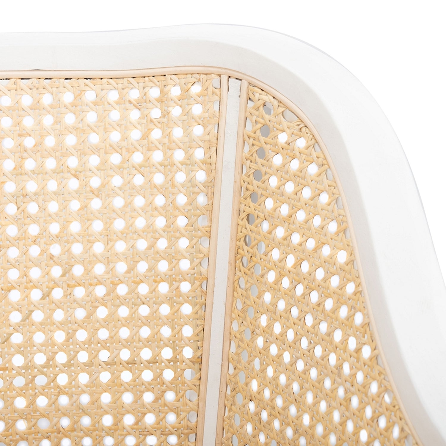 Weitzman Natural Cane Dining Chair