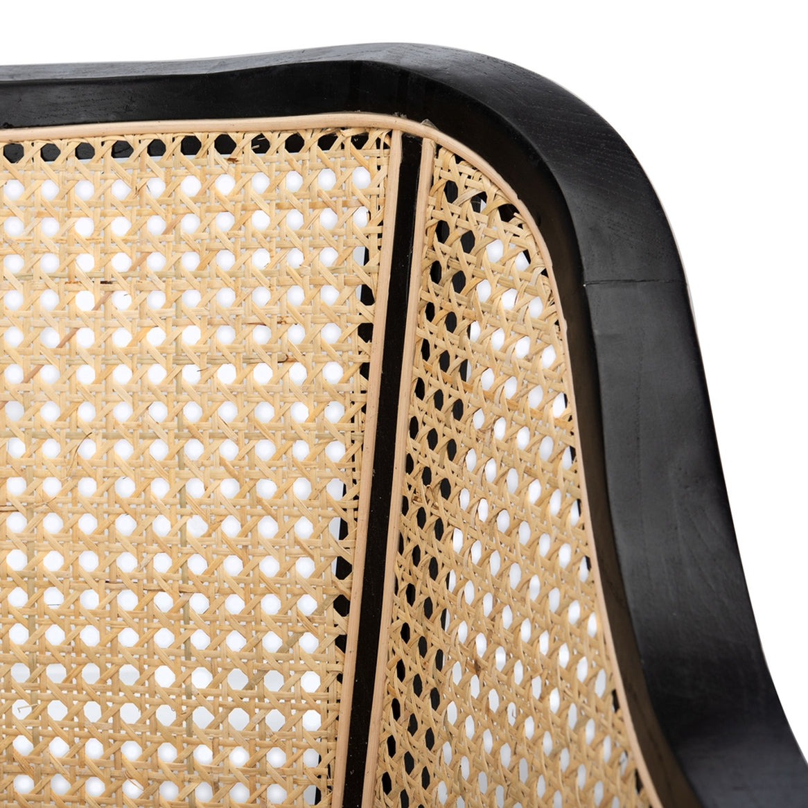 Weitzman Natural Cane Dining Chair