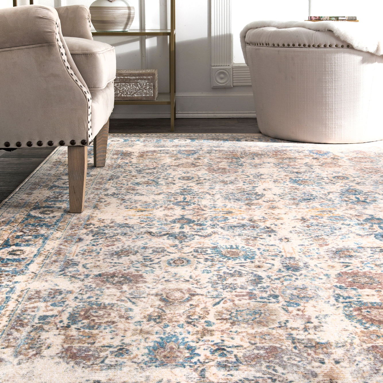 Hysham Machine Made Rug