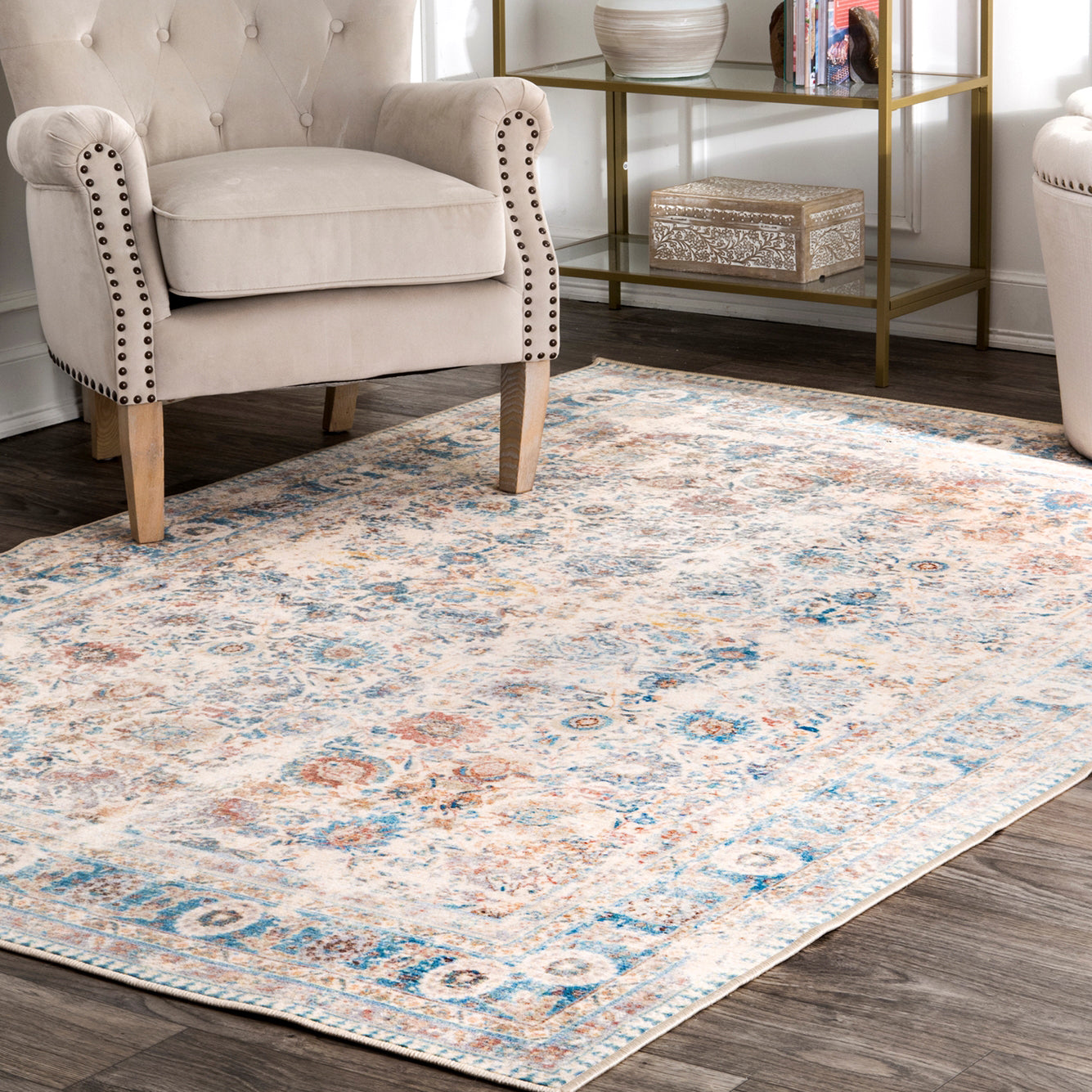 Hysham Machine Made Rug