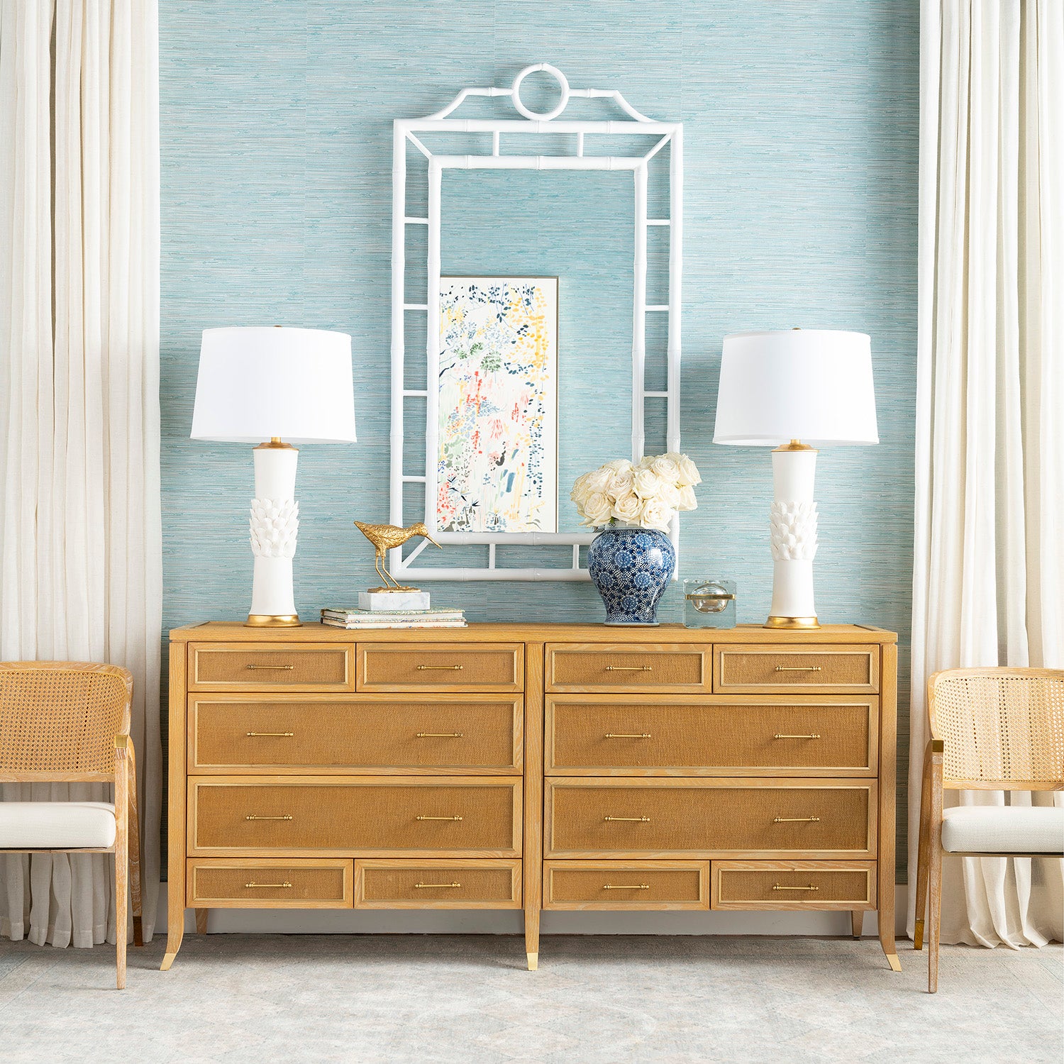Villa and House Paulina 12-Drawer Dresser