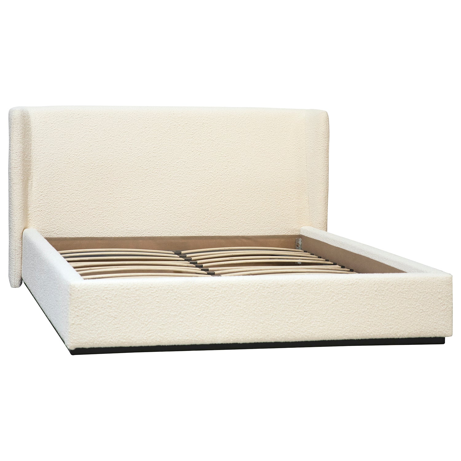 Delaney Wingback Platform Bed