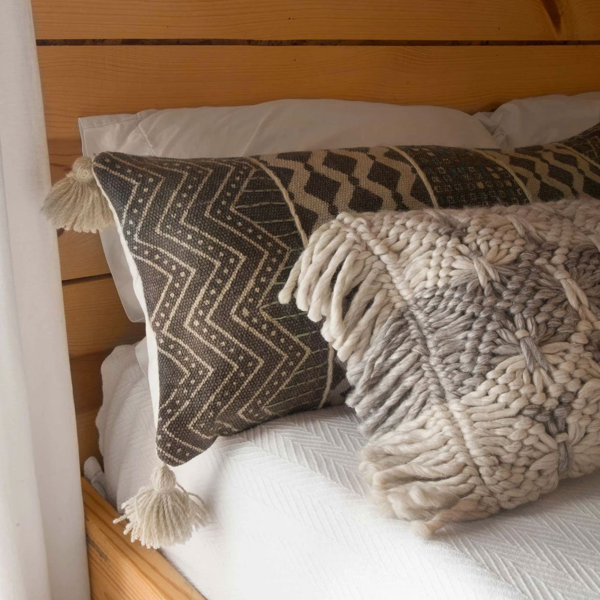 Loloi Embroidered Dot Throw Pillow Set of 2