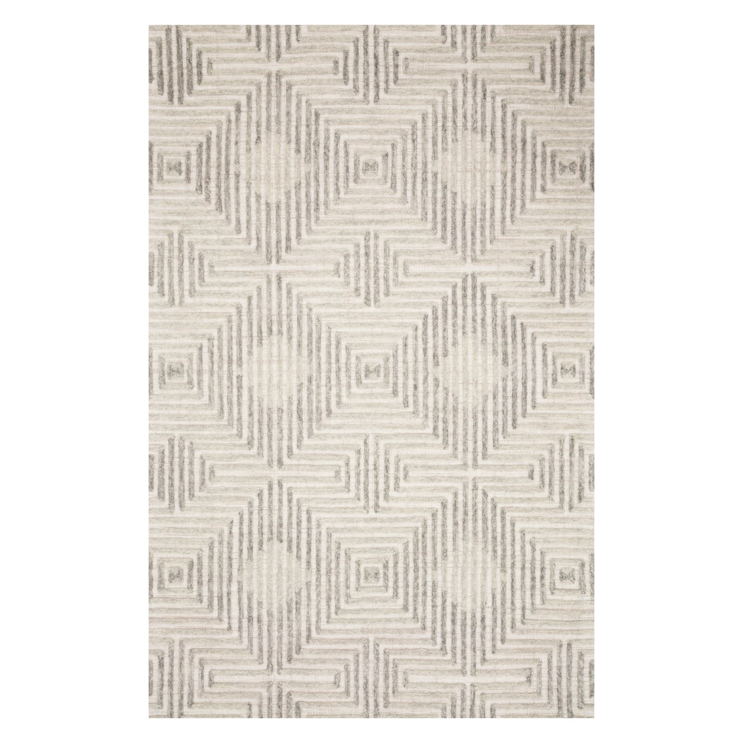 Loloi Ehren Gray/Silver Hand Tufted Rug