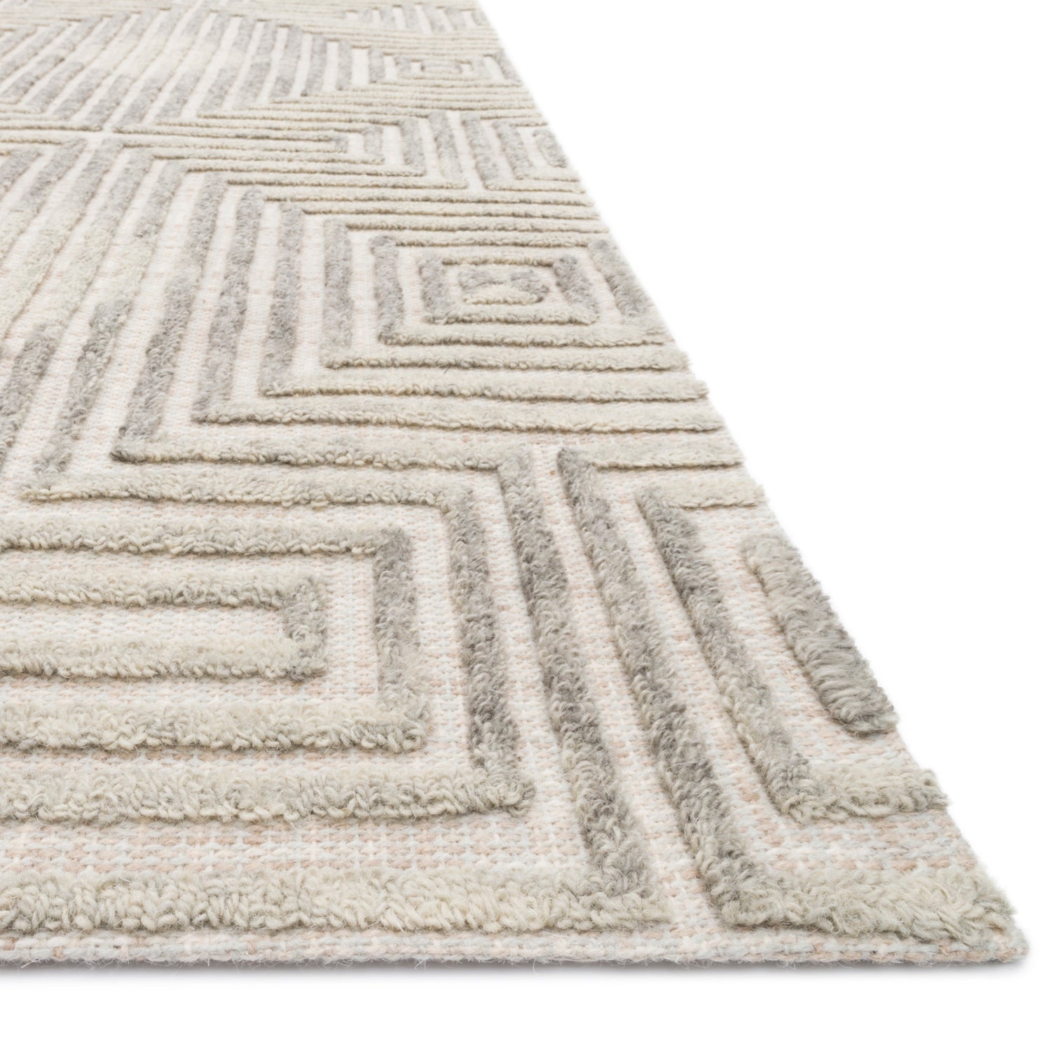 Loloi Ehren Gray/Silver Hand Tufted Rug