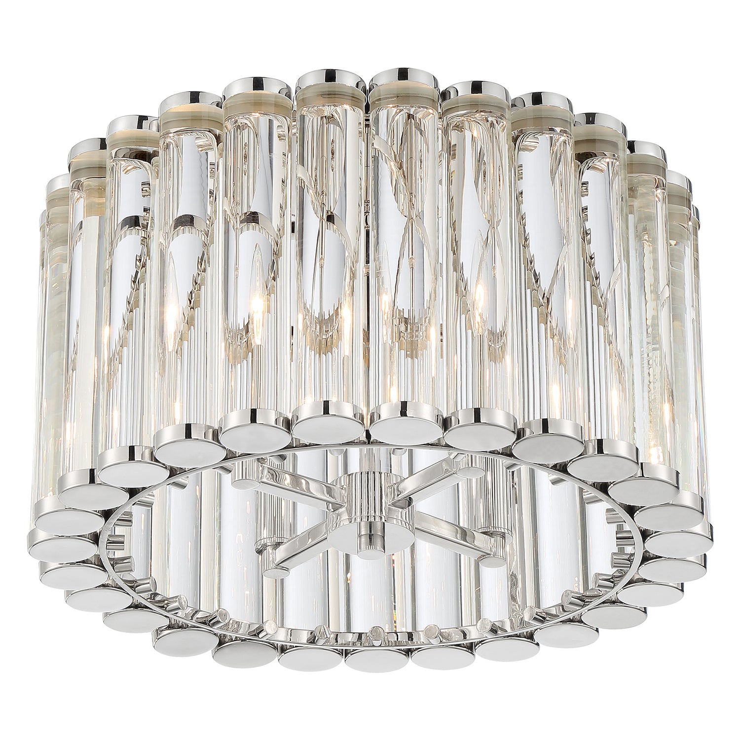 Libby Langdon for Crystorama Elliot Flush Ceiling Mount