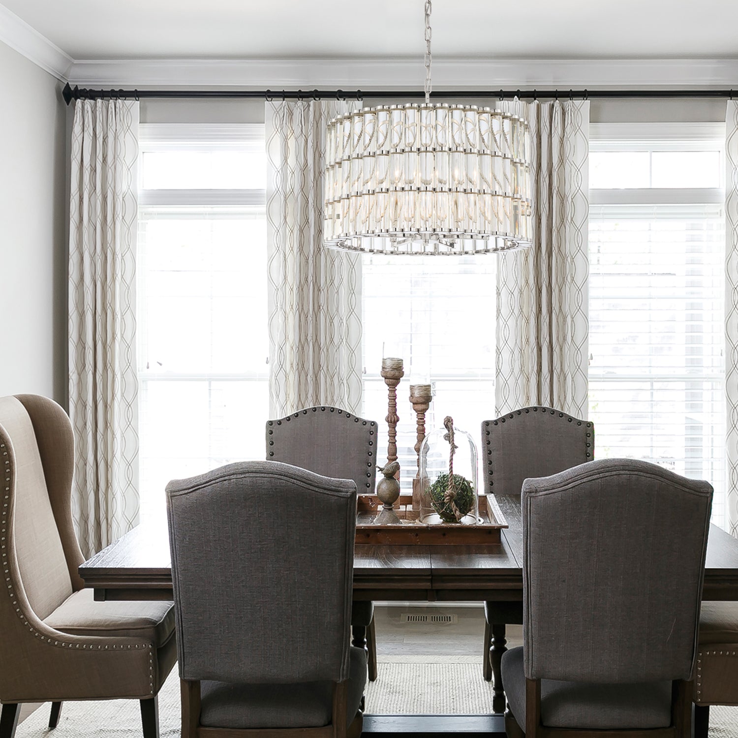 Libby Langdon for Crystorama Elliot Chandelier