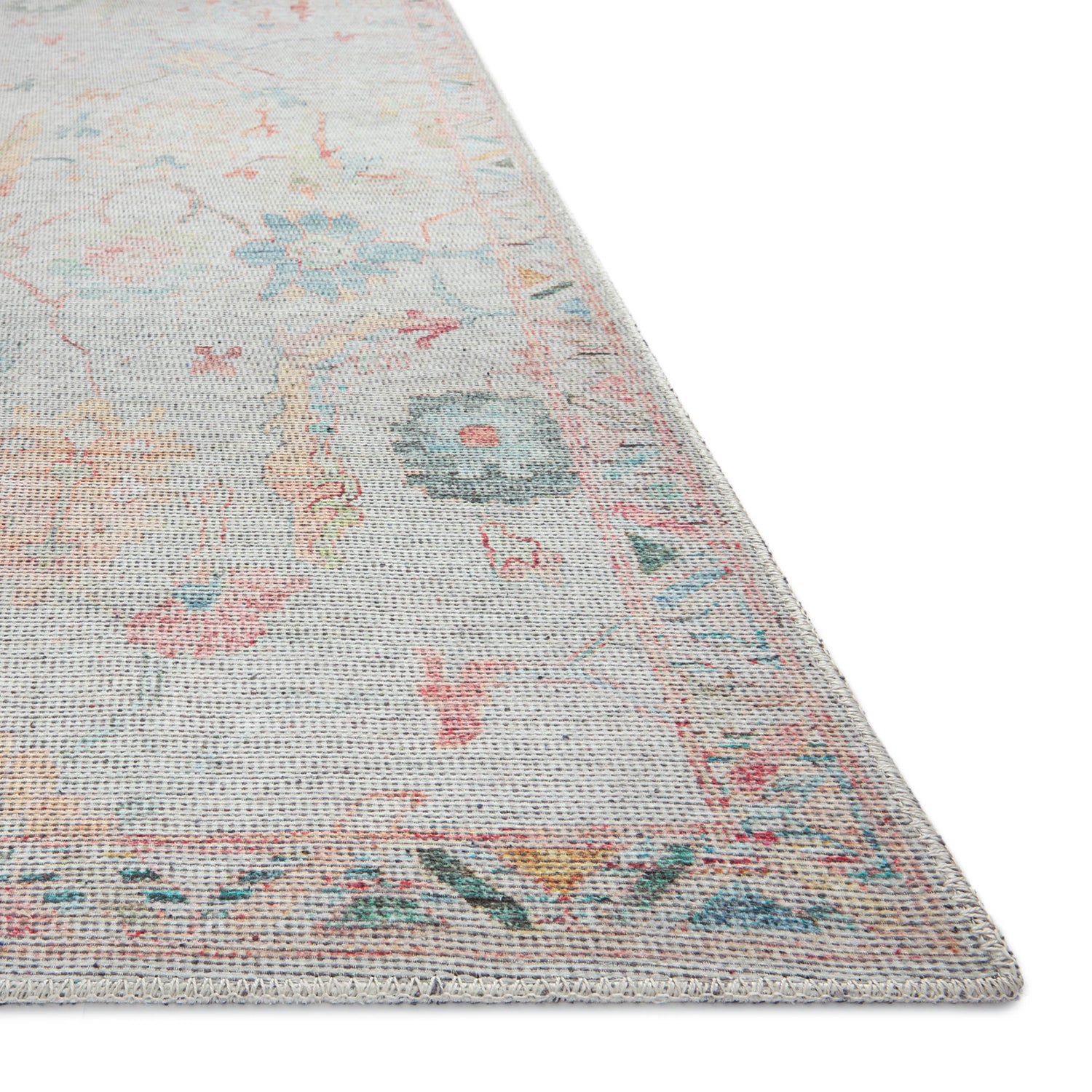 Loloi Elysium Pebble/Multi Power Loomed Rug