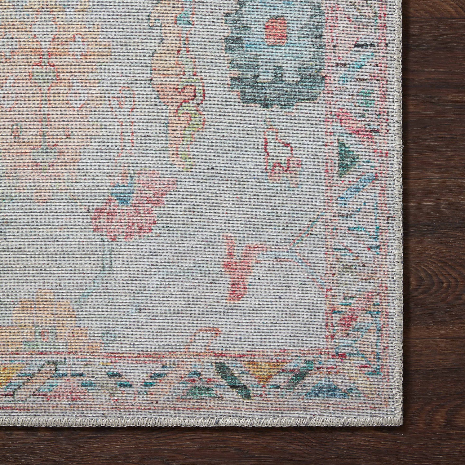 Loloi Elysium Pebble/Multi Power Loomed Rug