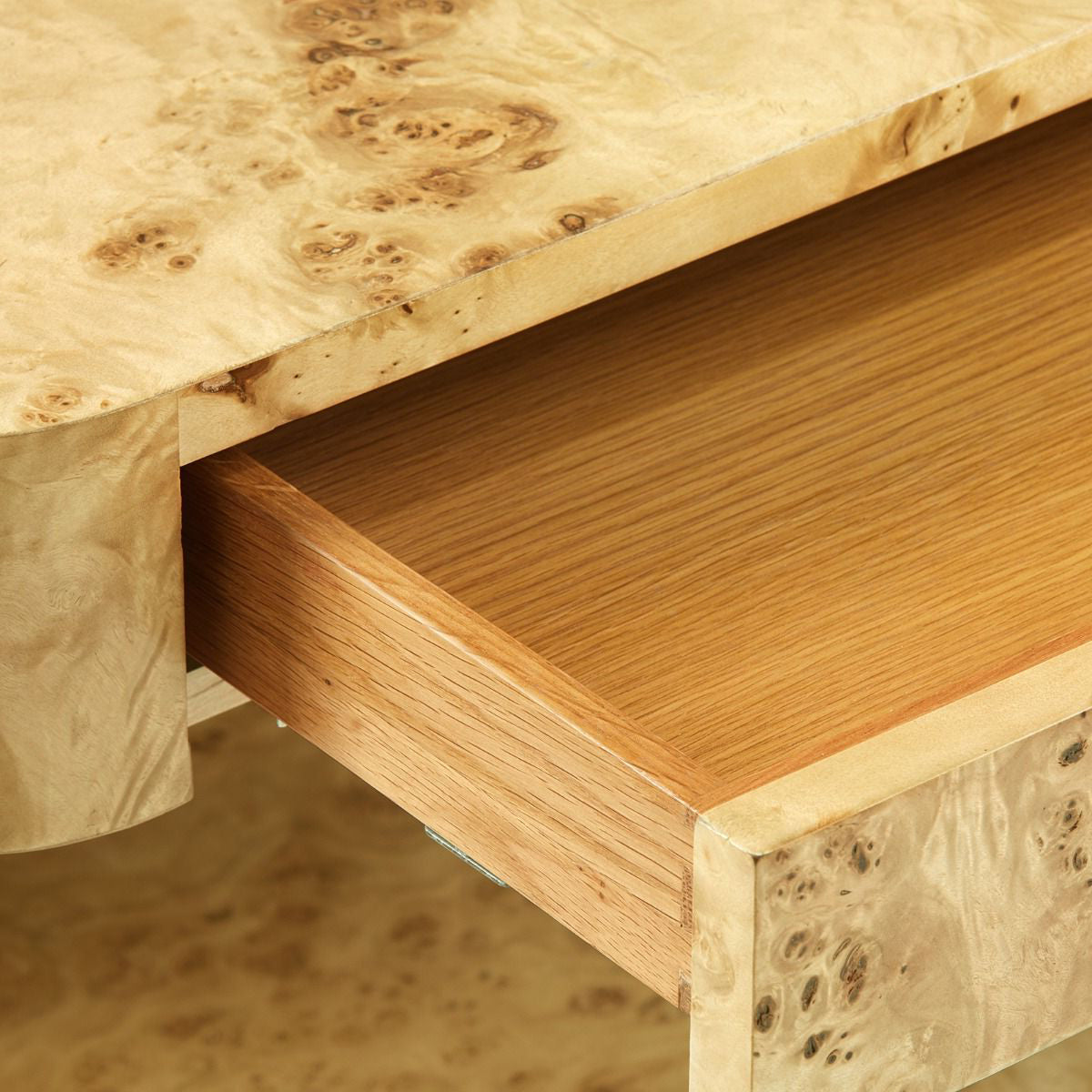 Villa and House Emil 2 Drawer Side Table