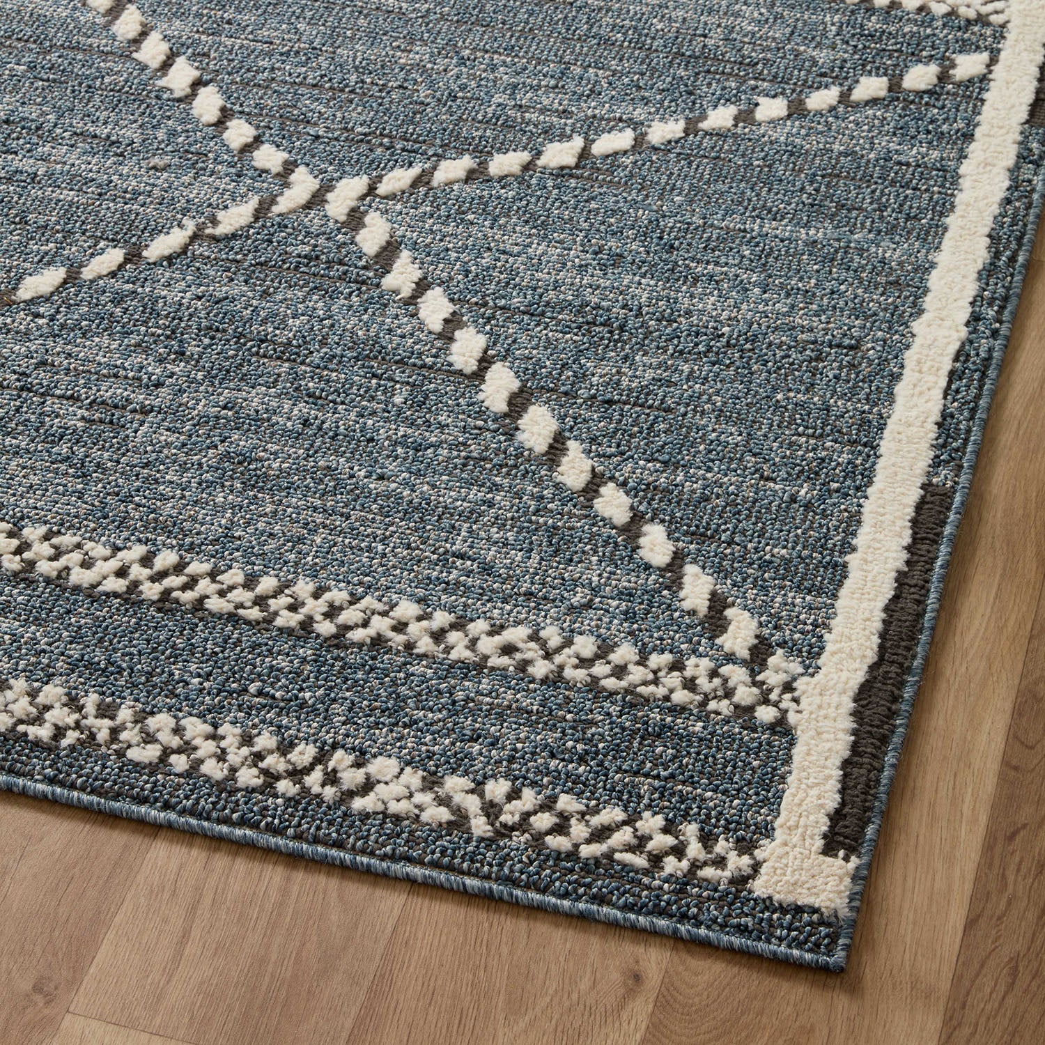 Loloi Fabian Denim/Charcoal Power Loomed Rug