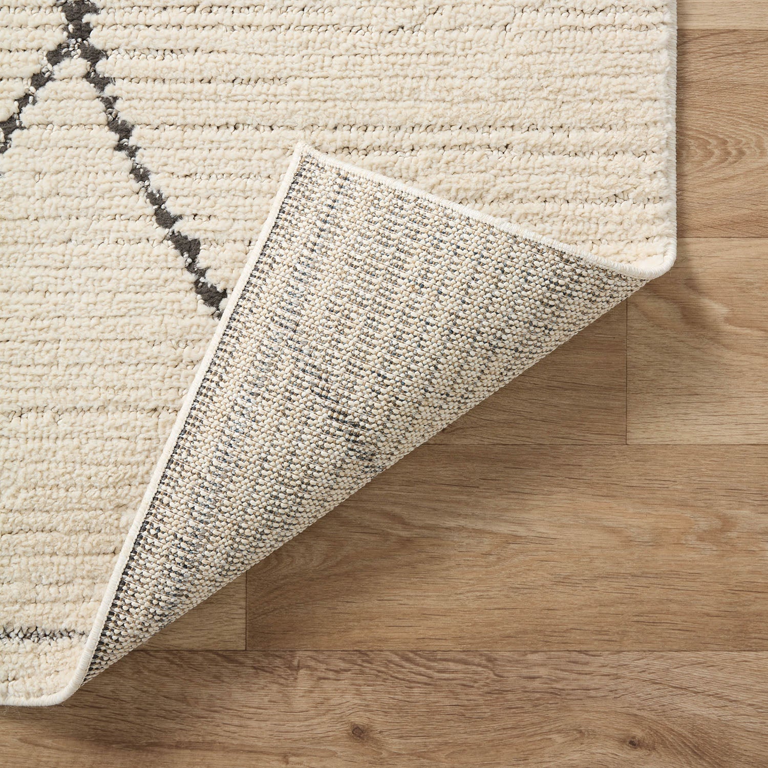 Loloi Fabian Ivory/Charcoal Power Loomed Rug