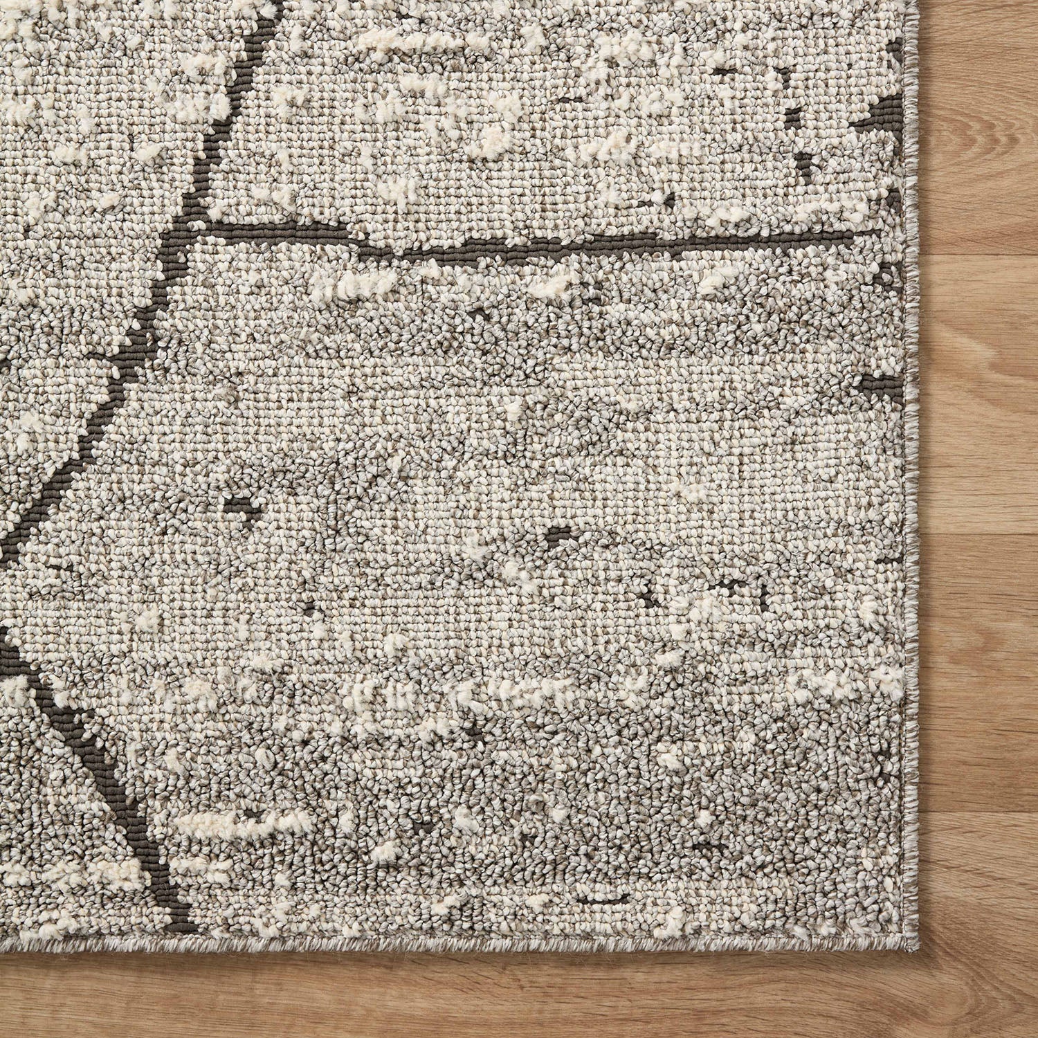 Loloi Fabian Gray/Charcoal Power Loomed Rug