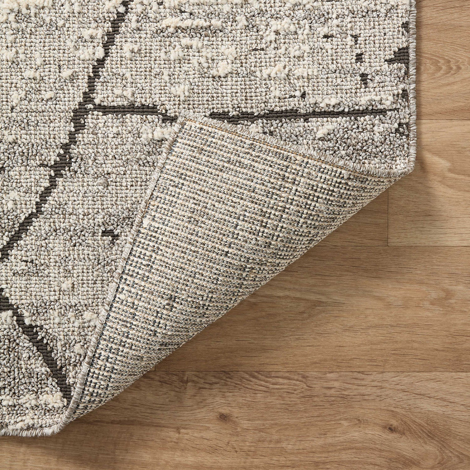 Loloi Fabian Gray/Charcoal Power Loomed Rug