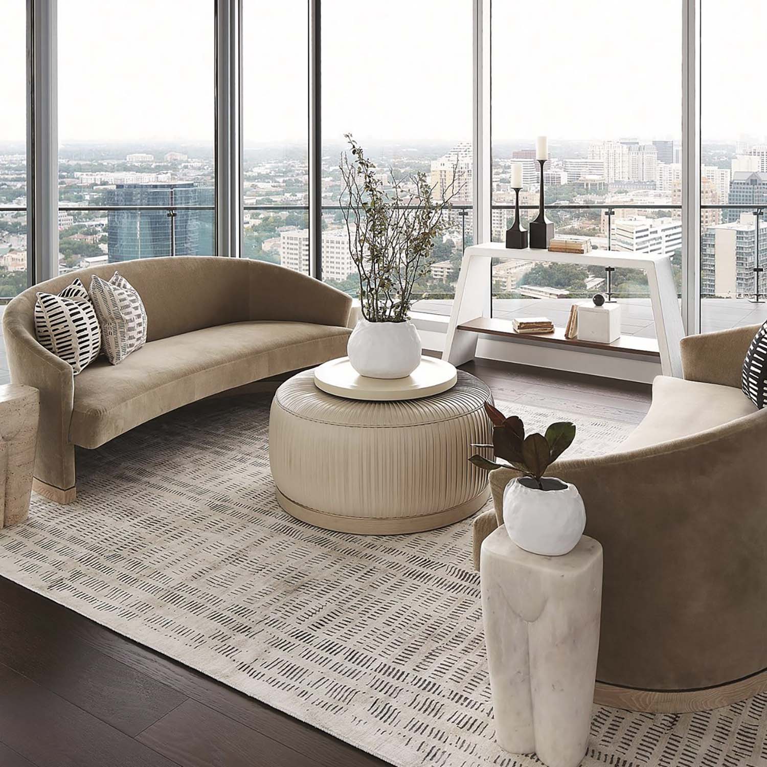 Global Views Frequency Handwoven Rug