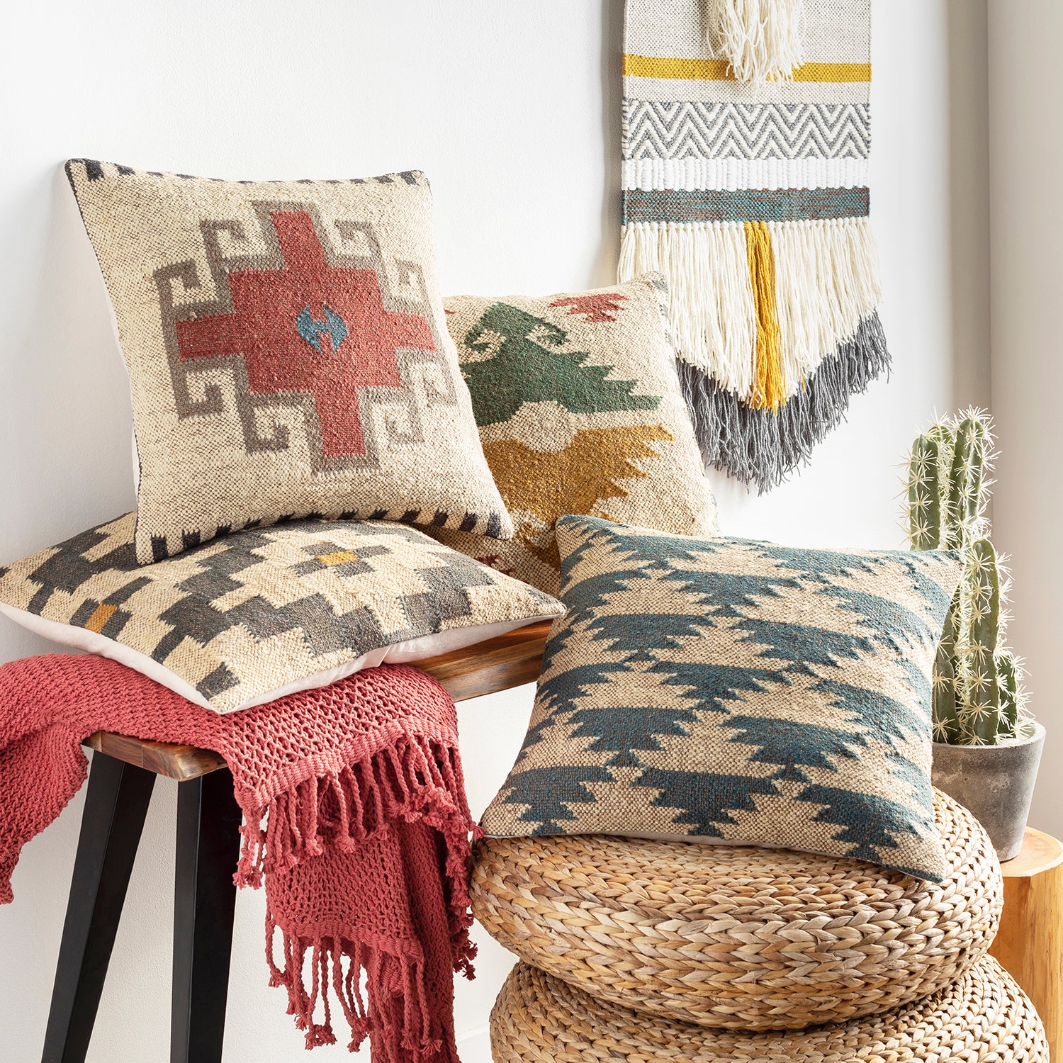 Oakledge Trail Throw Pillow