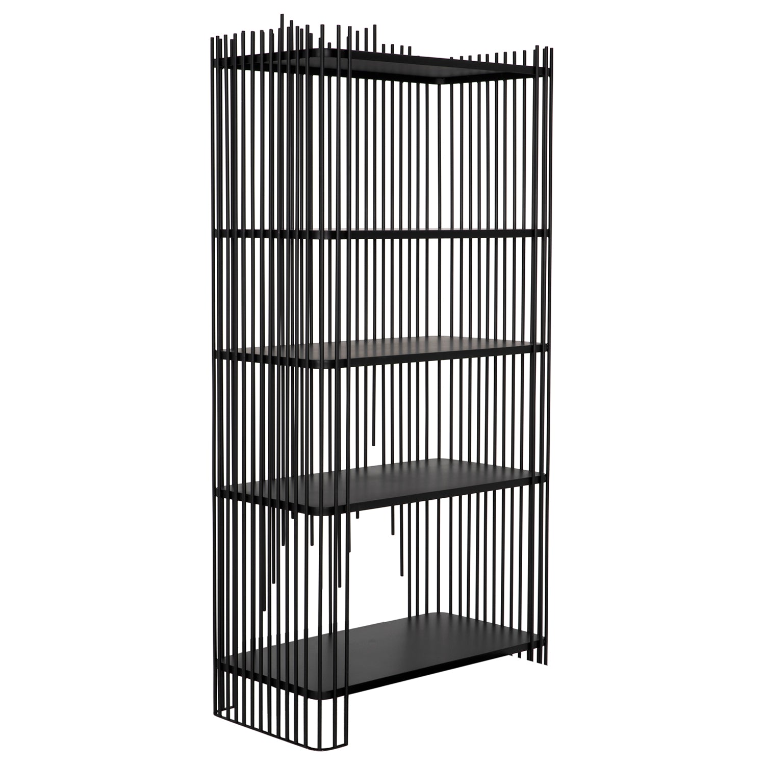 Noir Mila Bookcase
