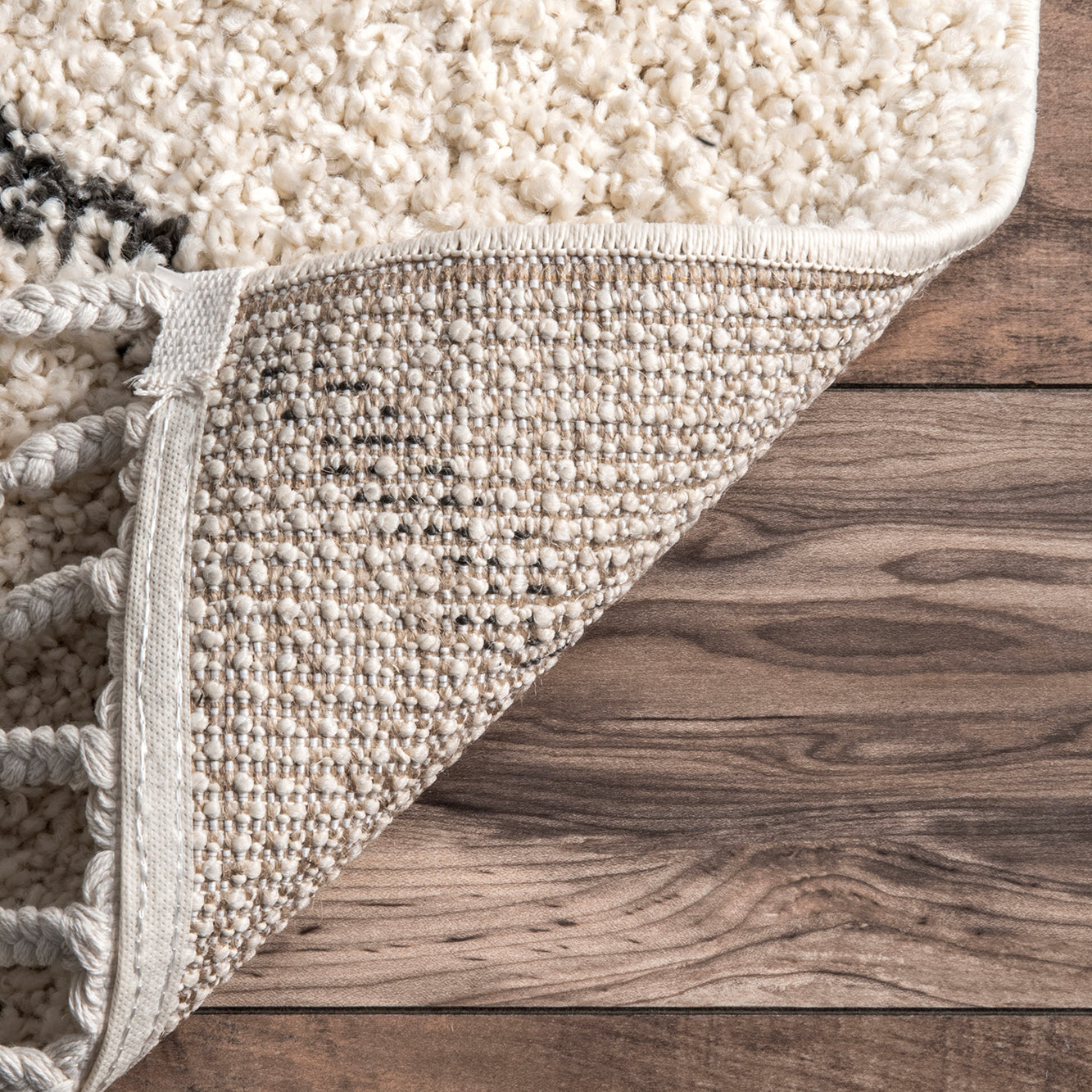 Rye Lattice Machine Made Rug