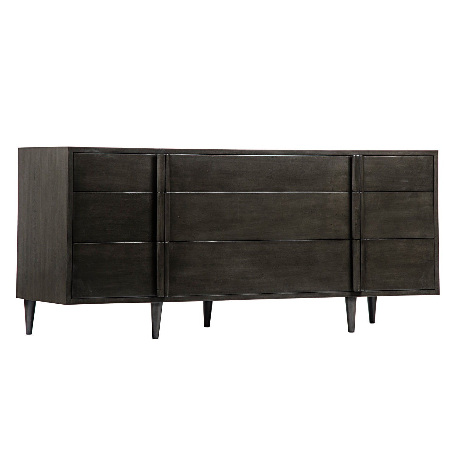 Noir Morten 9 Pale Drawer Dresser