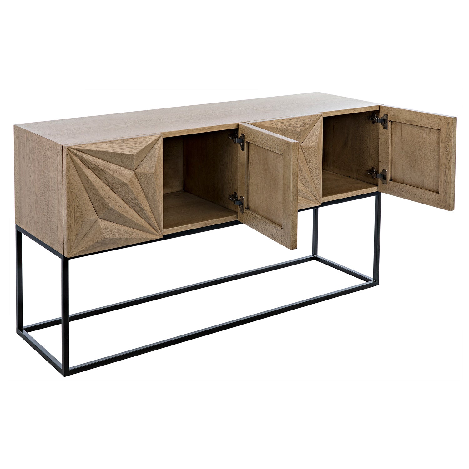 Noir Zurich Console Table