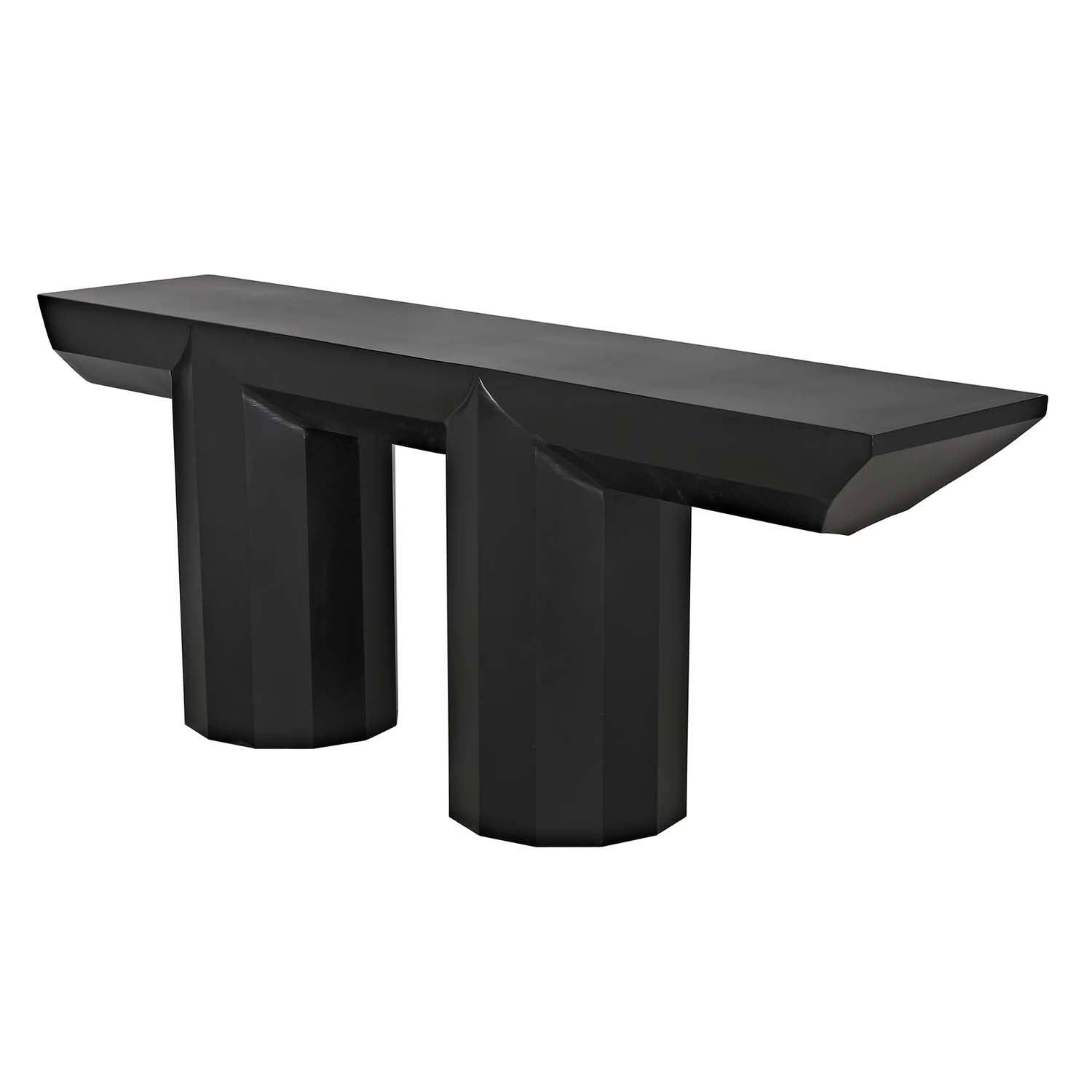 Noir Los Altos Console Table
