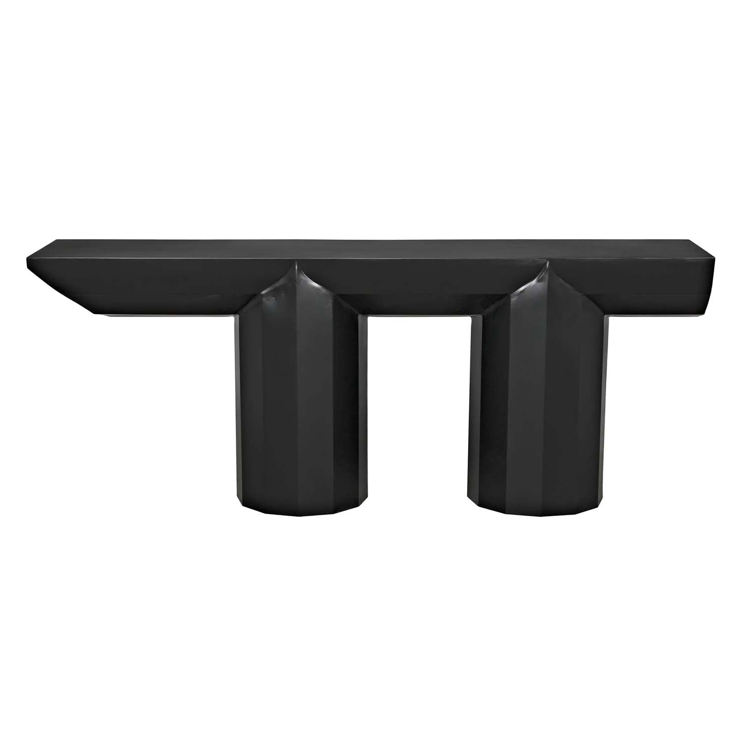 Noir Los Altos Console Table