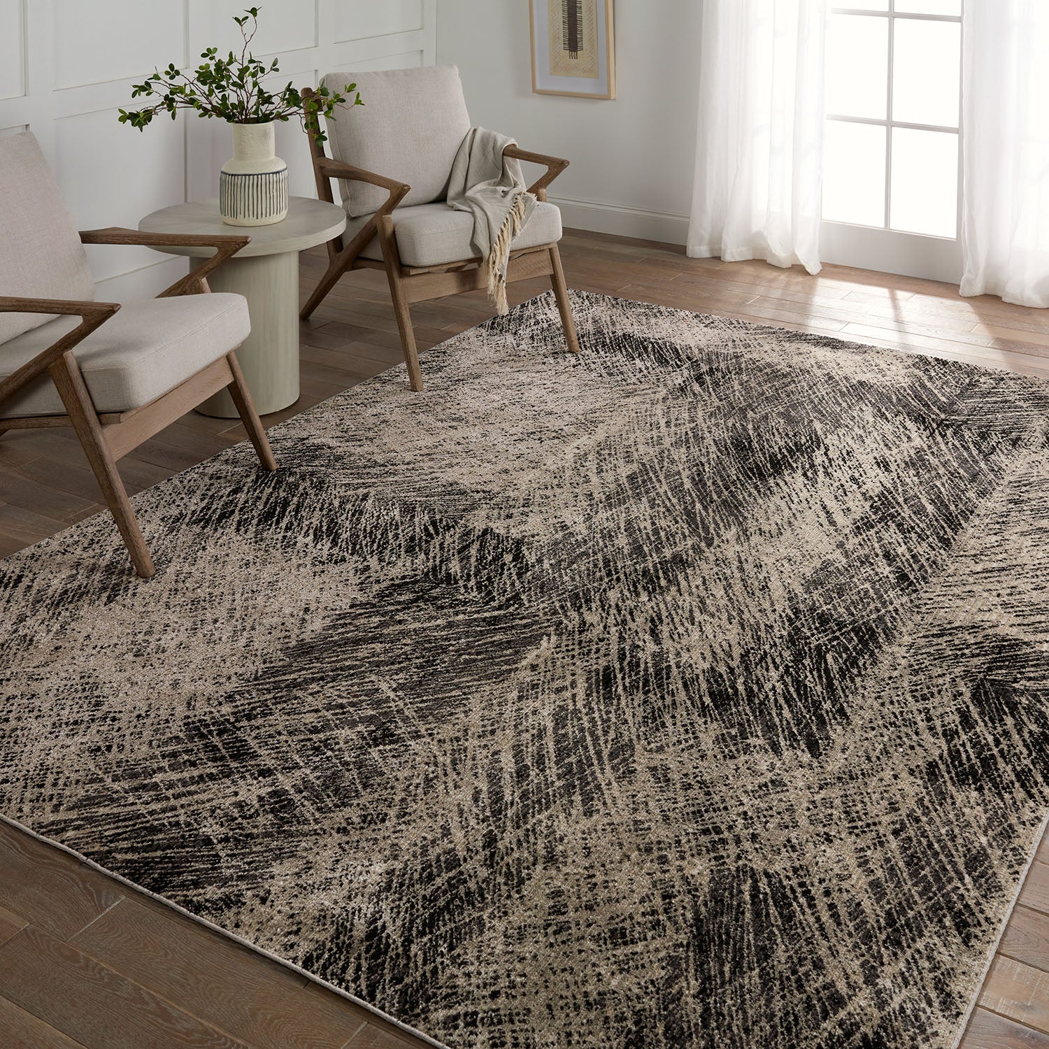 Jaipur Living Graphite Dairon Power Loomed Rug