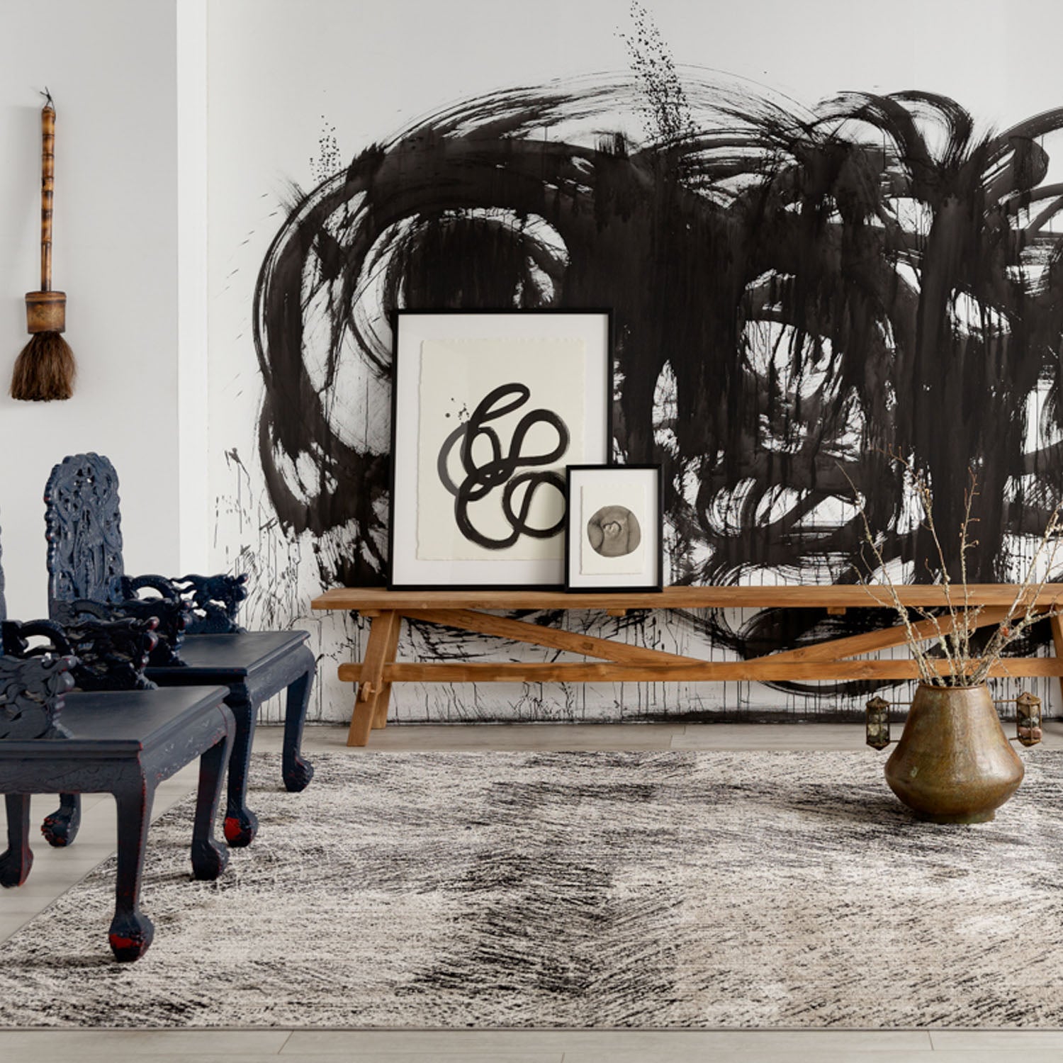 Jaipur Living Graphite Dairon Power Loomed Rug