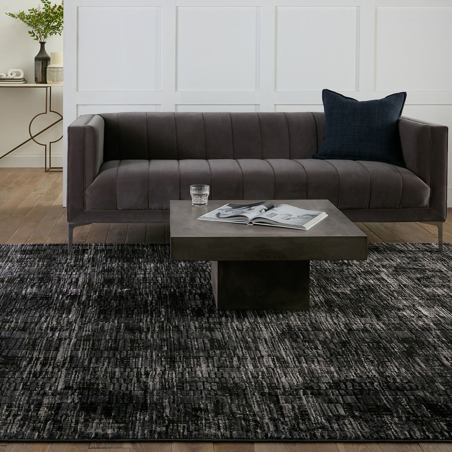 Jaipur Living Graphite Carbon Power Loomed Rug