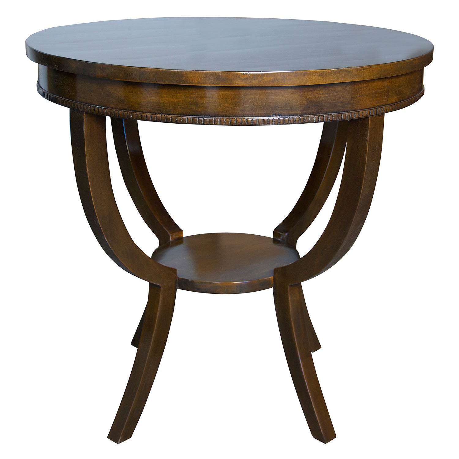 Noir Scheffield Round End Table
