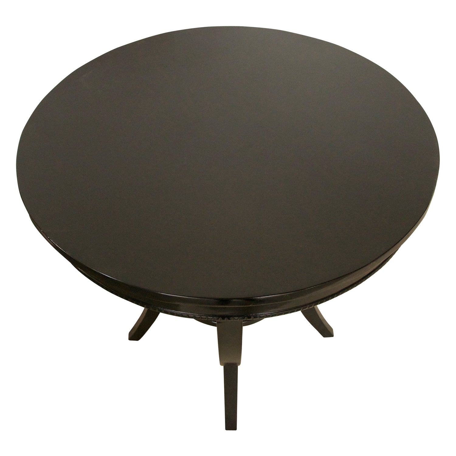 Noir Scheffield Round End Table