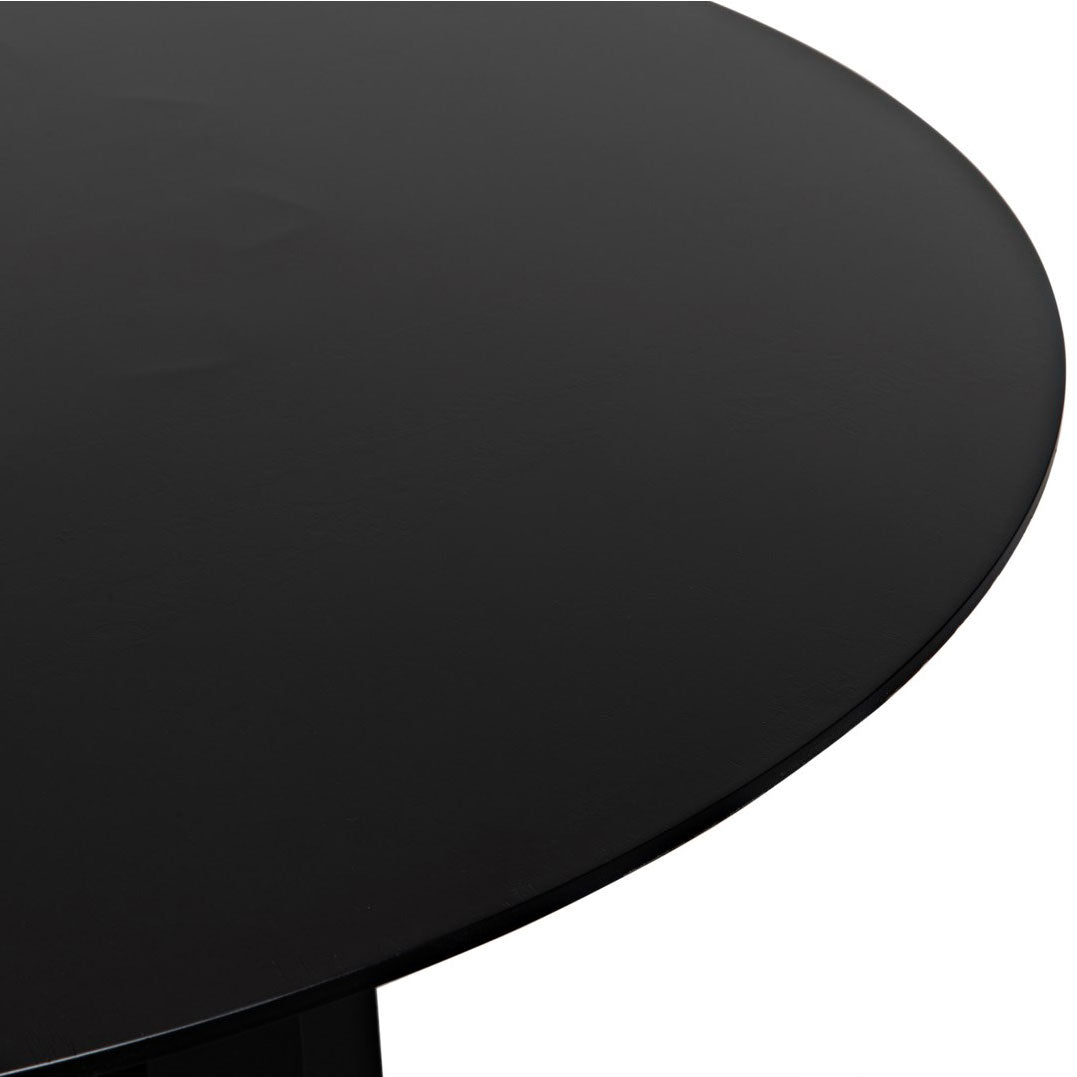 Noir Column Dining Table