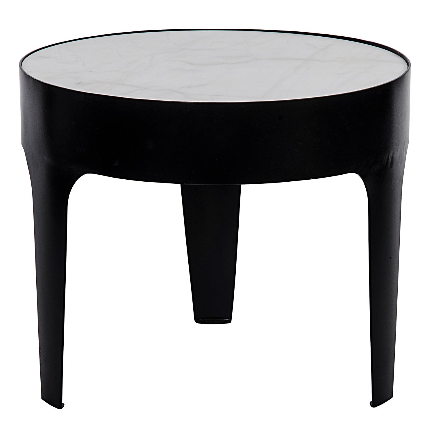 Noir Cylinder Side Table