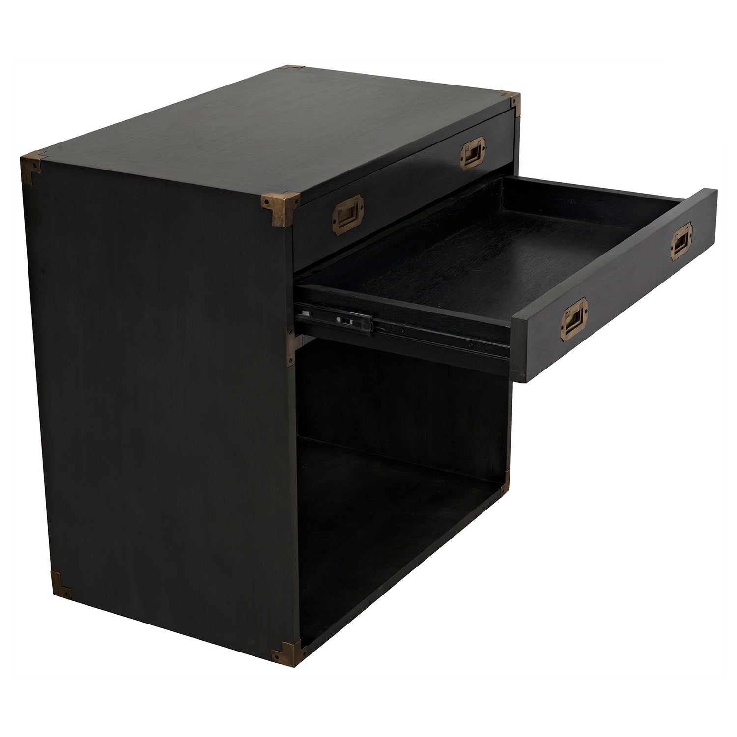 Noir Campaign Bedside Chest