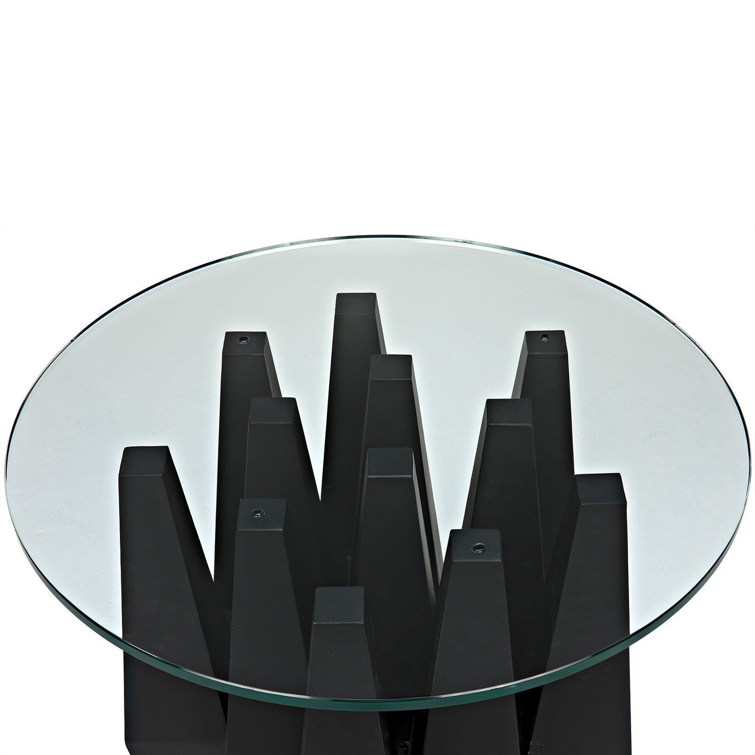 Noir Soldier Side Table
