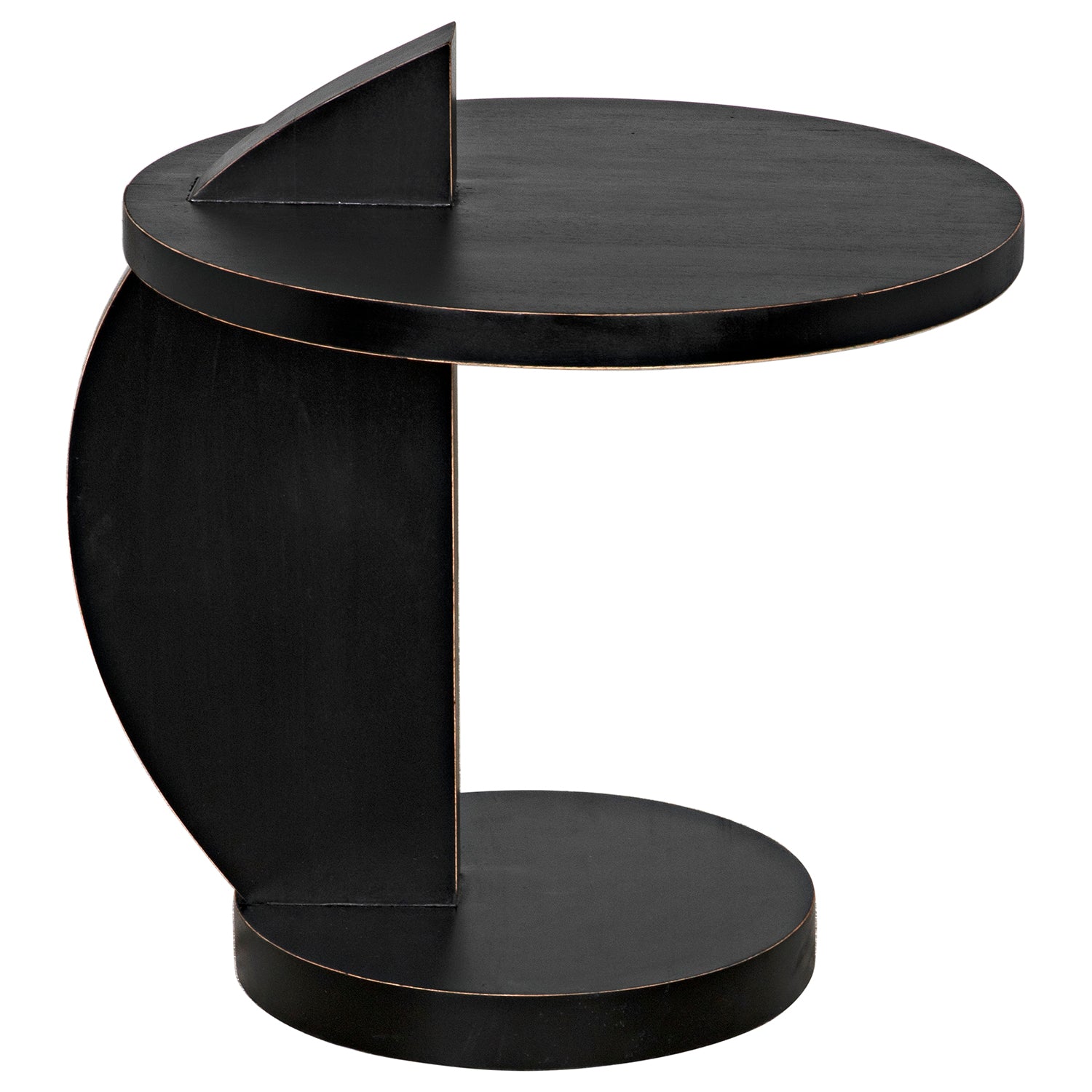 Noir Reed Side Table
