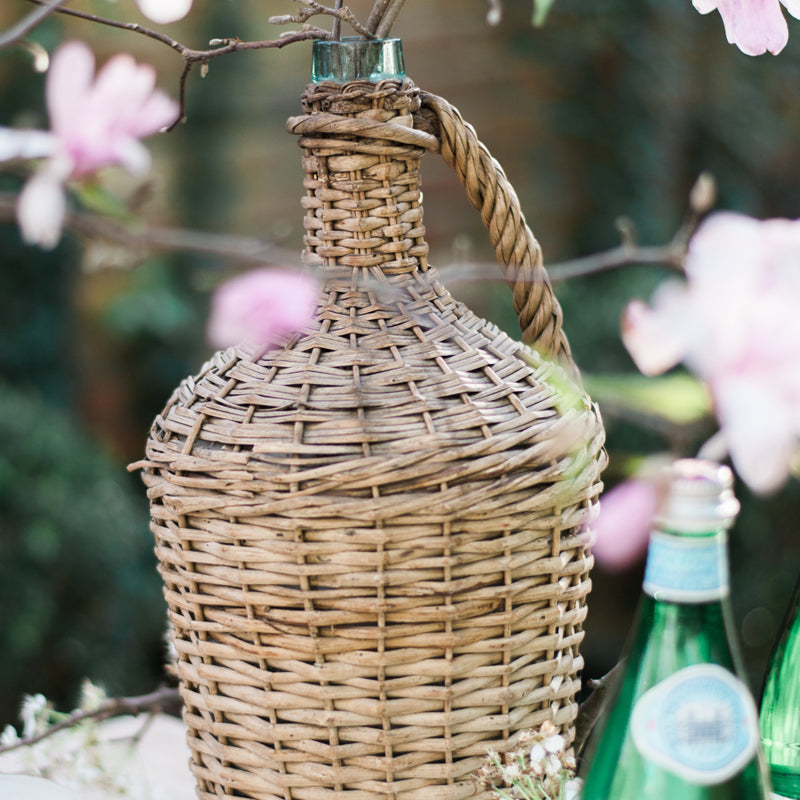 Etu Home Wicker Demijohn Bottle