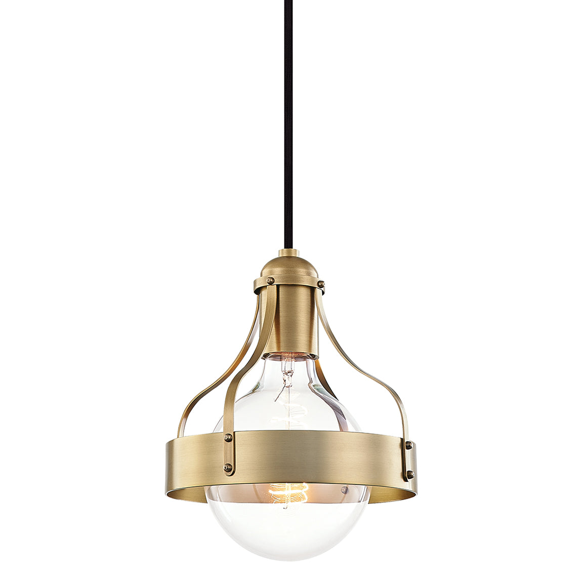 Mitzi Violet Round Pendant - Final Sale