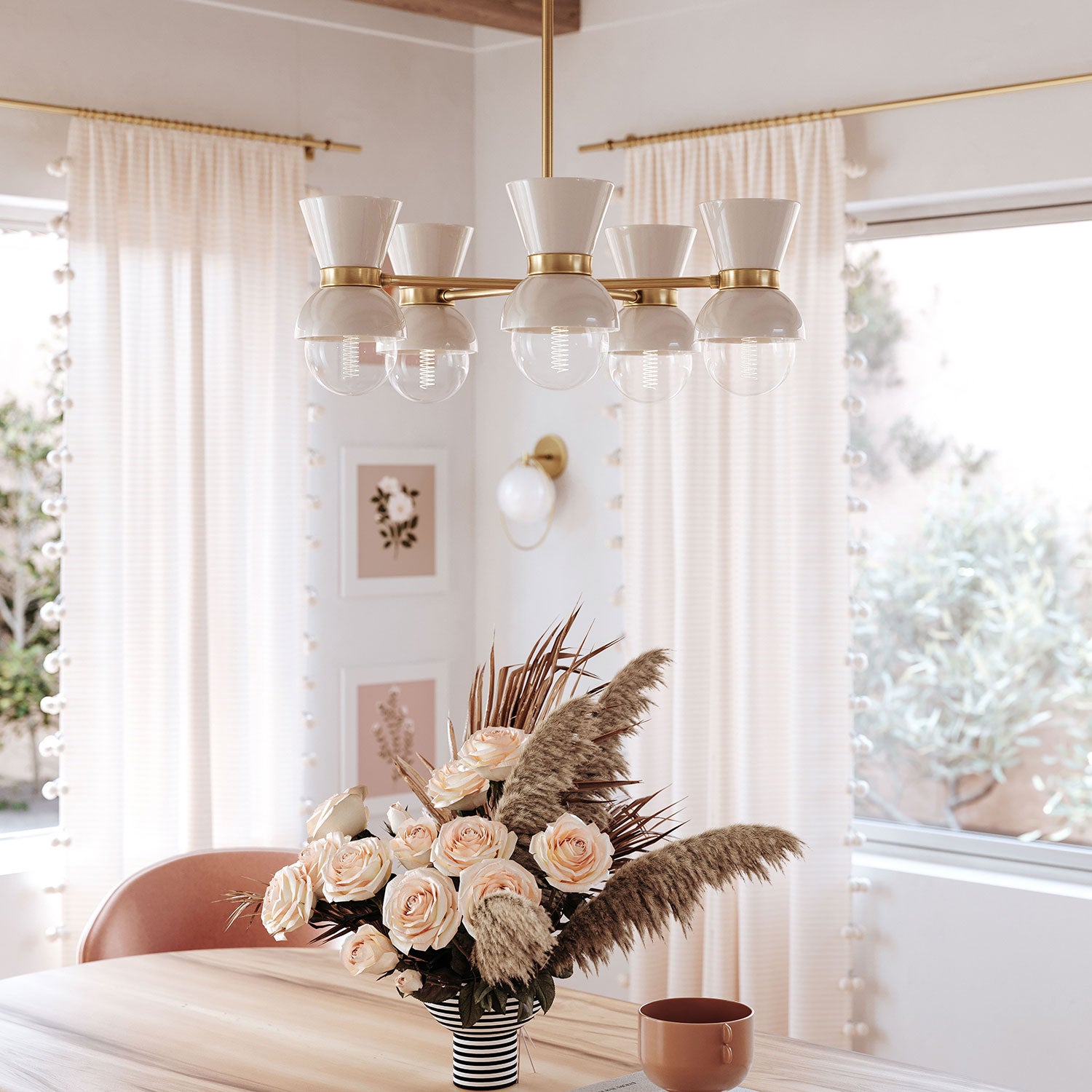 Mitzi Gillian Chandelier - Final Sale