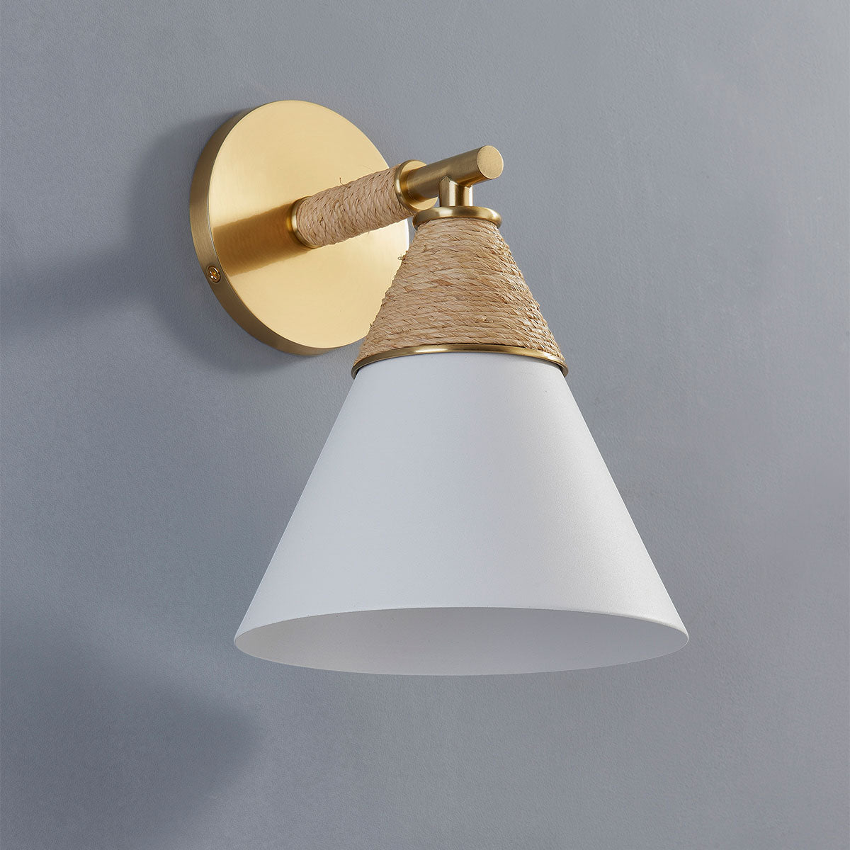Megan Molten x Mitzi Mica Wall Sconce with Cone Shade