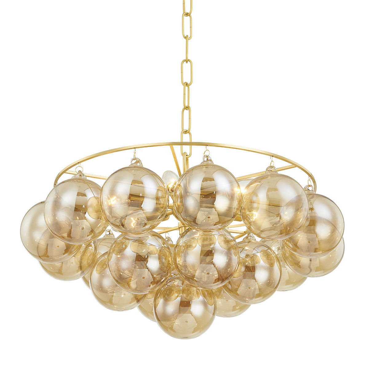 Megan Molten x Mitzi Mimi Brass Chandelier