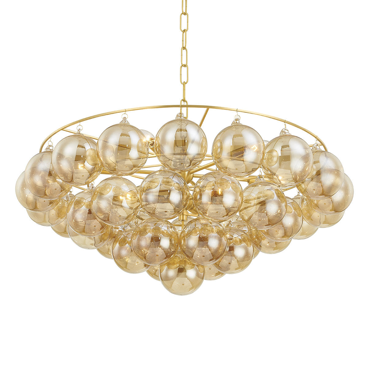 Megan Molten x Mitzi Mimi Brass Chandelier