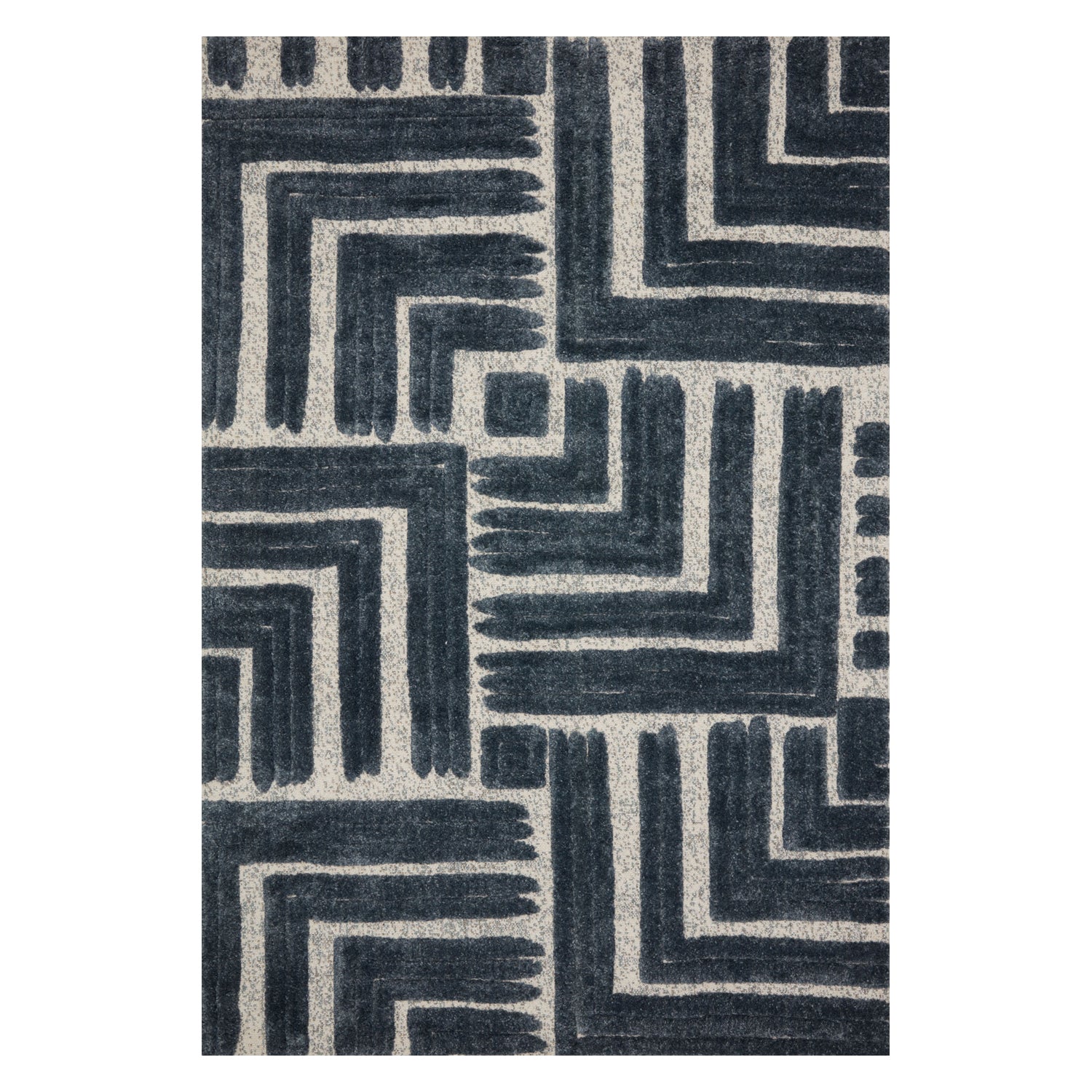 Loloi Hagen Blue/White Power Loomed Rug