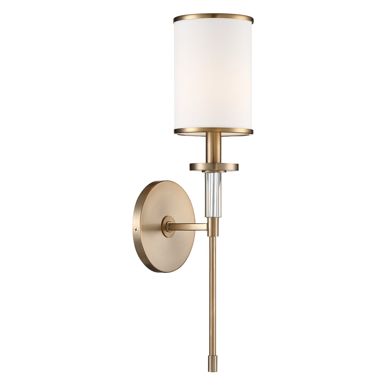 Crystorama Hatfield 1-Light Wall Sconce