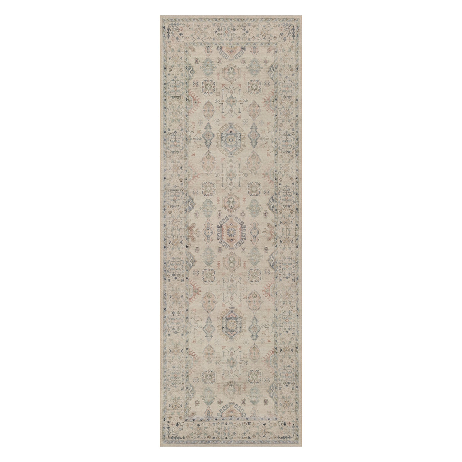 Loloi Hathaway Beige/Multi Power Loomed Rug