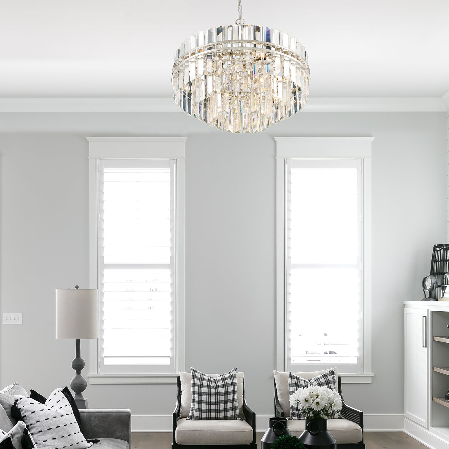 Crystorama Hayes 12-Light Chandelier