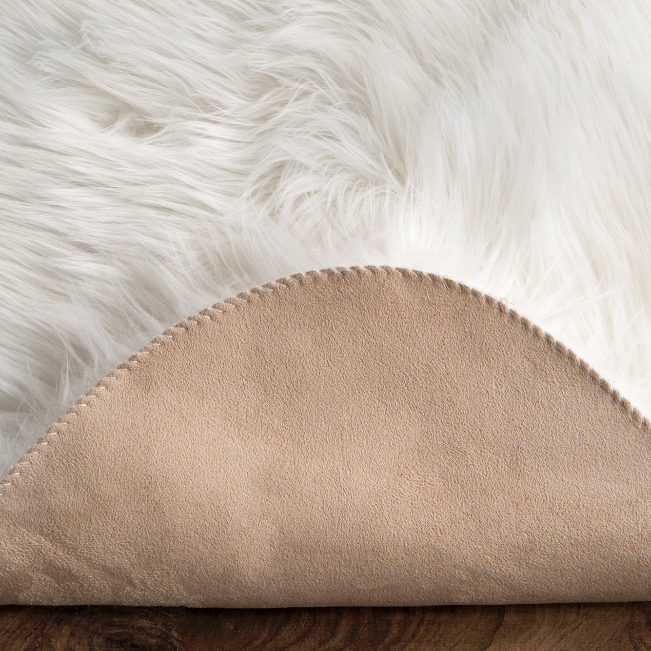 Sloan Faux Sheepskin Shag Rug