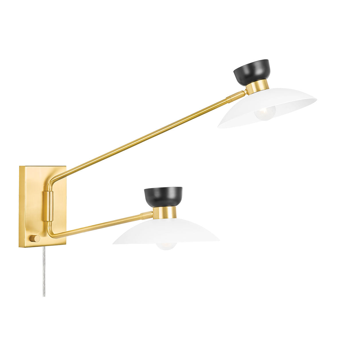 Mitzi Whitley Plug In Wall Sconce - Final Sale
